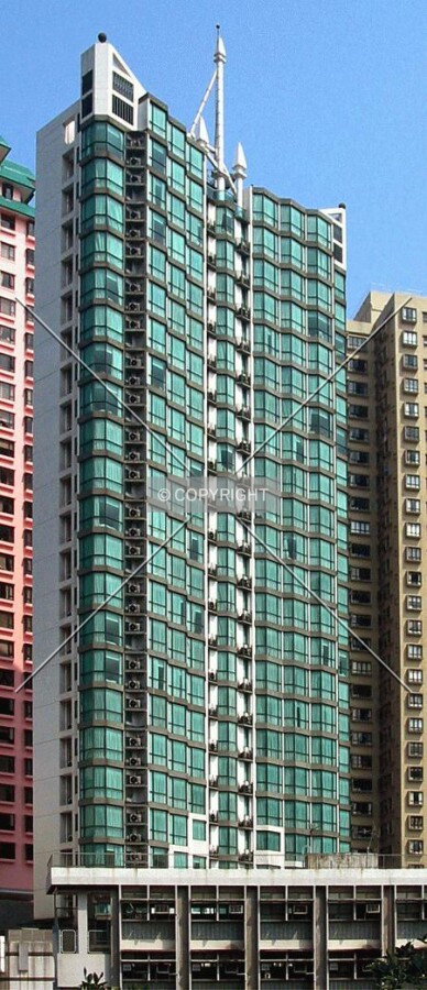 Bishop Lei International House from Robinson Road