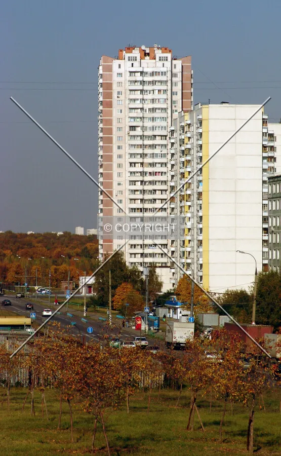 Distant view from Tarusskaya Street