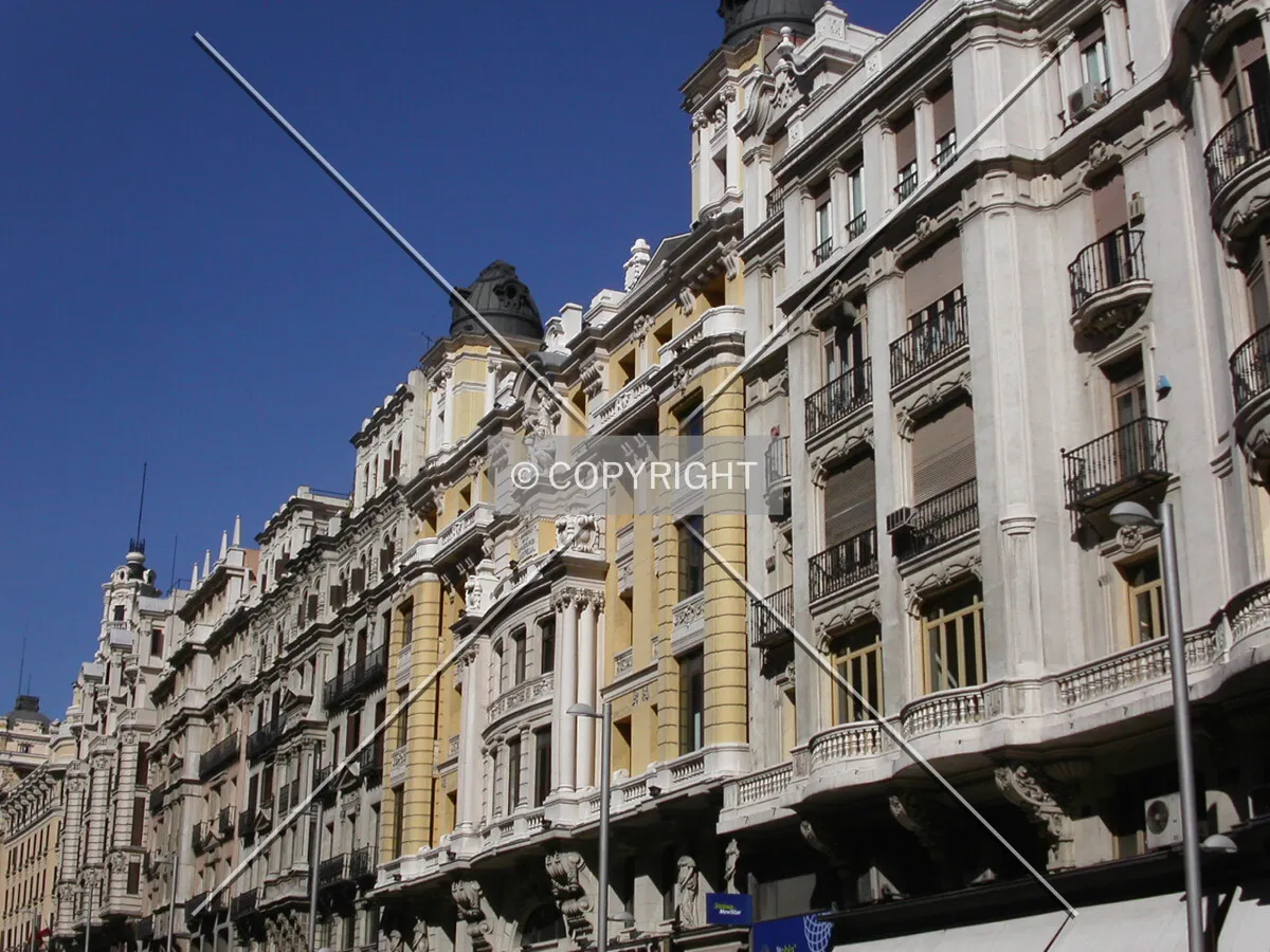 Buildings in Gran Vía