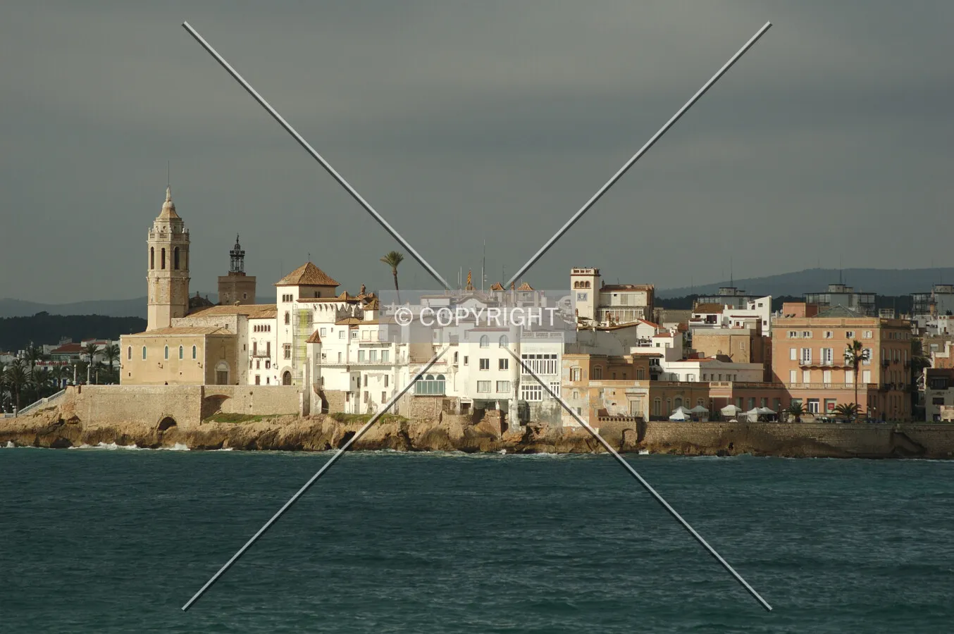 Old town seen from the marina