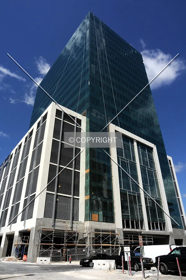 Looking up from the southeast