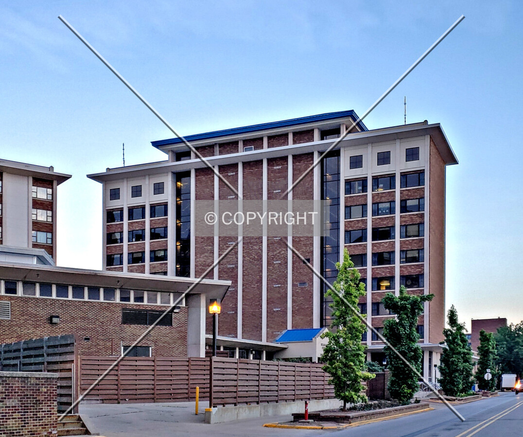 View from the northwest; June 29, 2019
