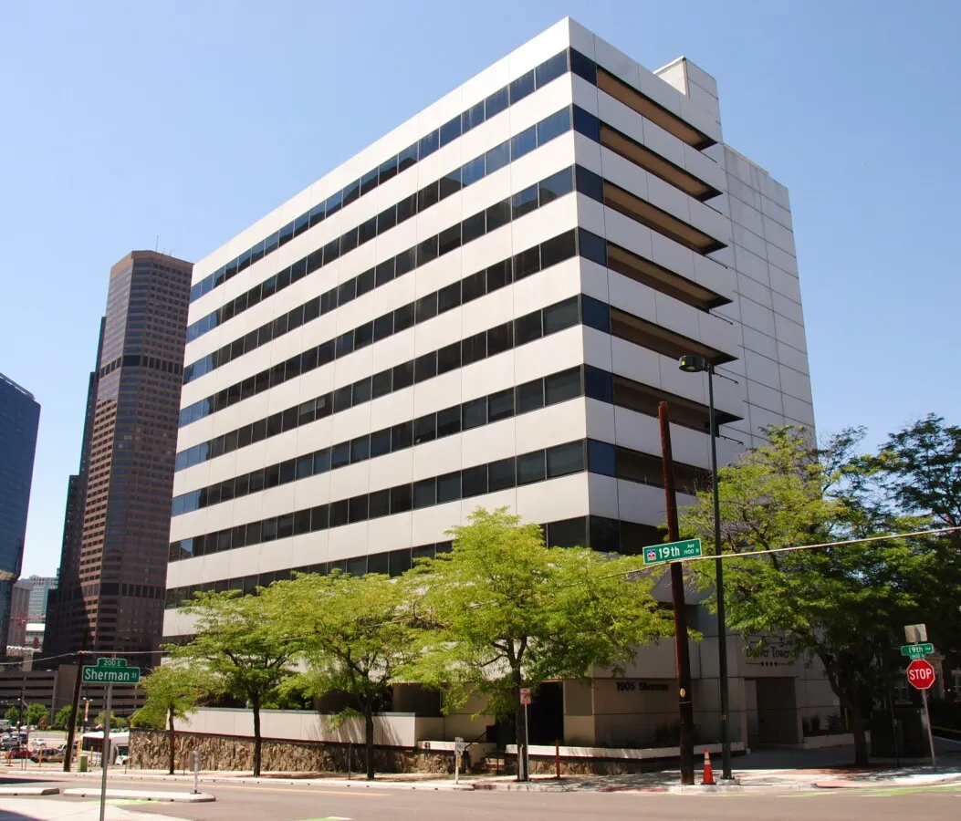 View from the southeast
