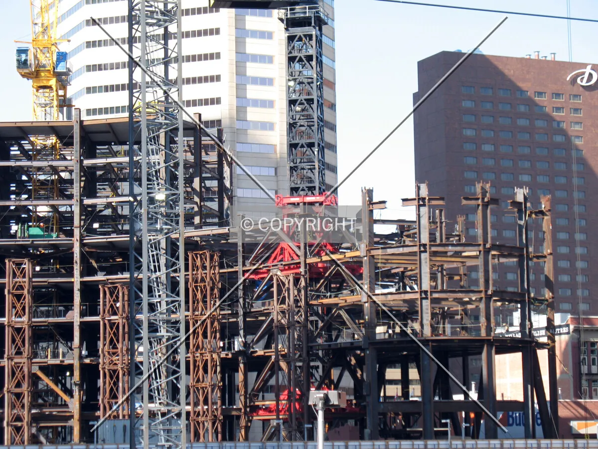 During framework construction