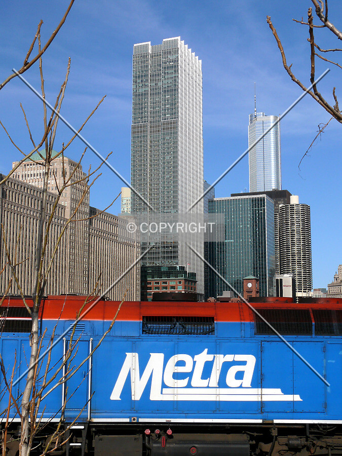View to the east with Trump Tower visible