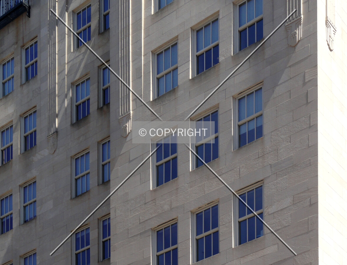 Western facade detail