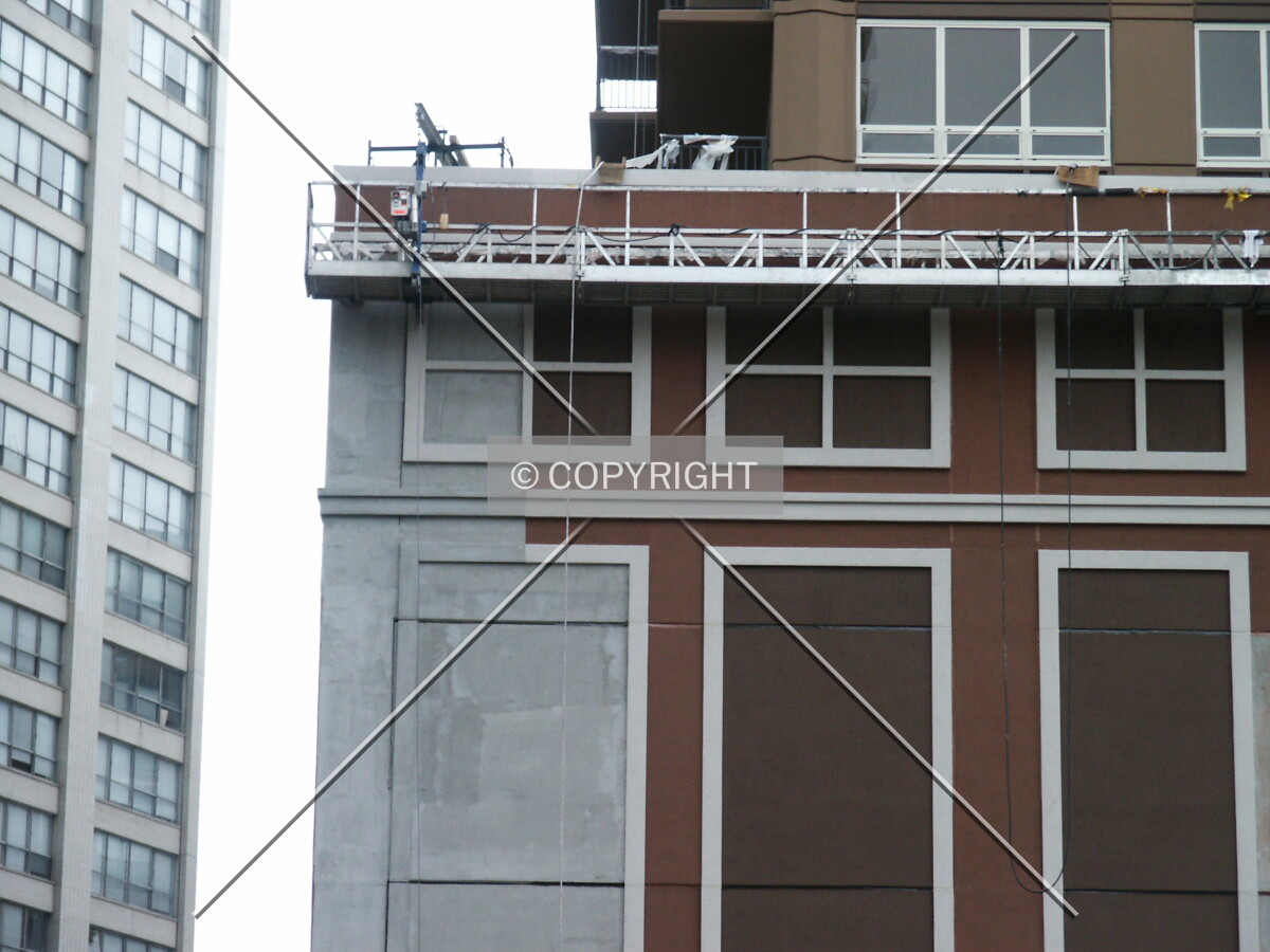 Northeast corner of the podium