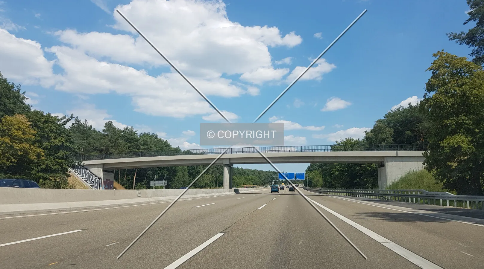 A3 highway in Germany