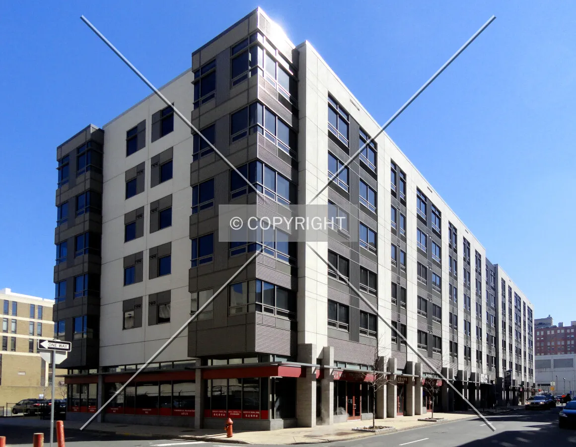 From Cherry Street to the northwest