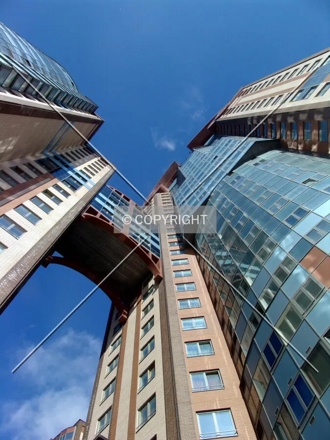 Towers 4 (left) and 1 (right)