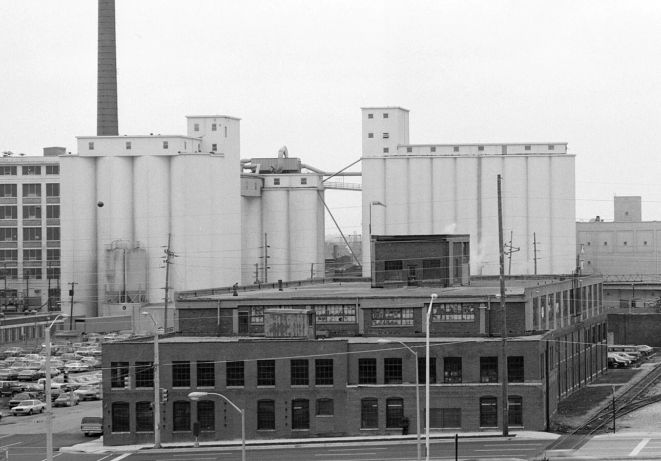 View from the northeast