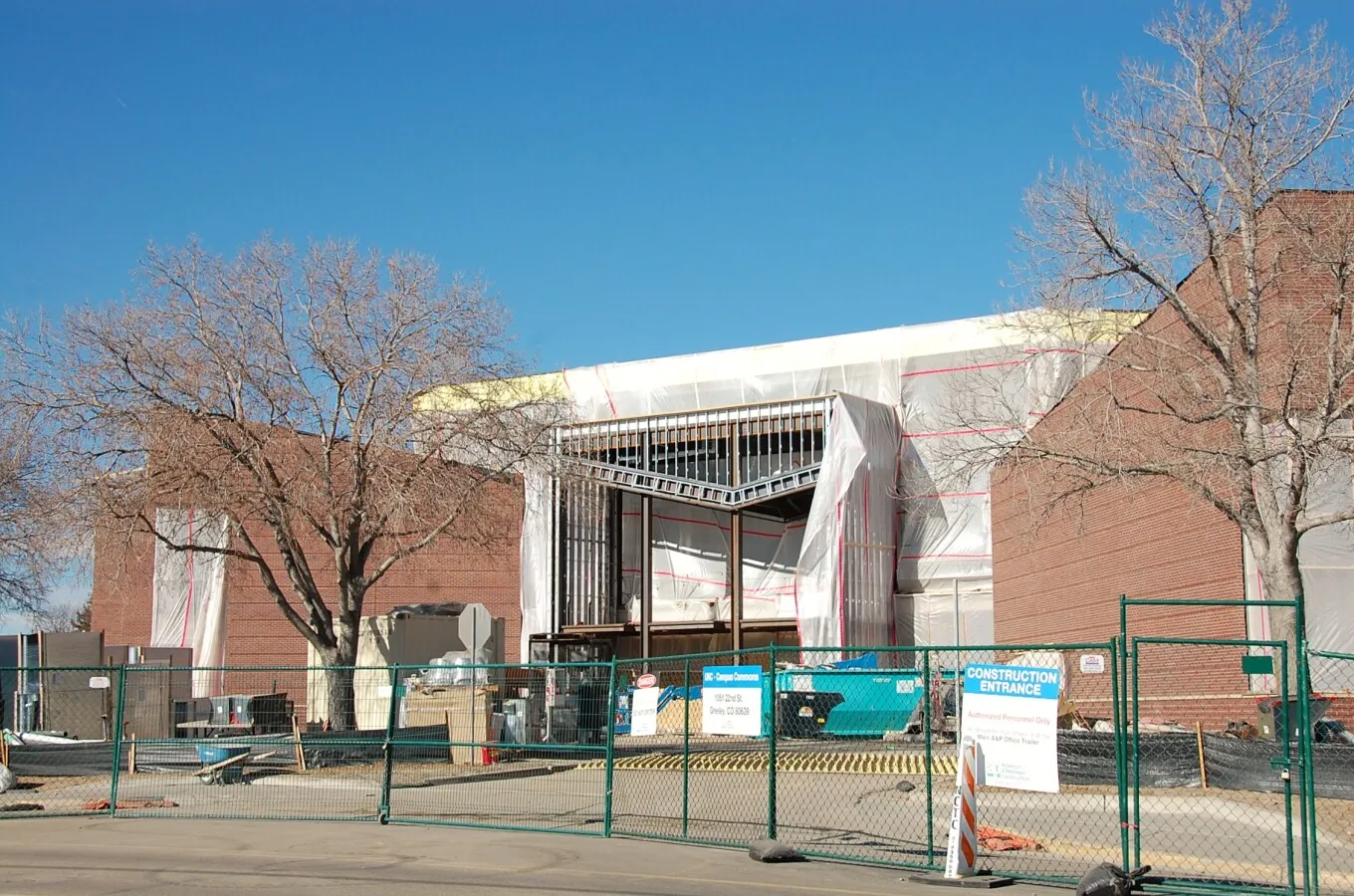 View from the southeast