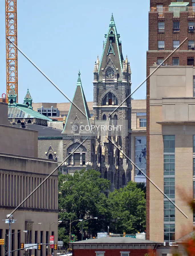 View from the southeast