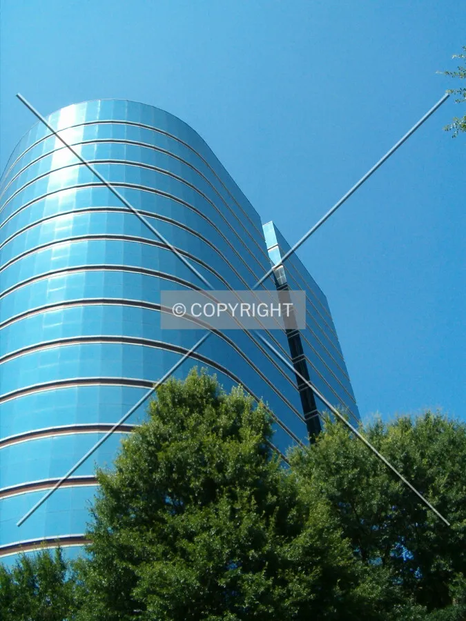 View from West Peachtree Street