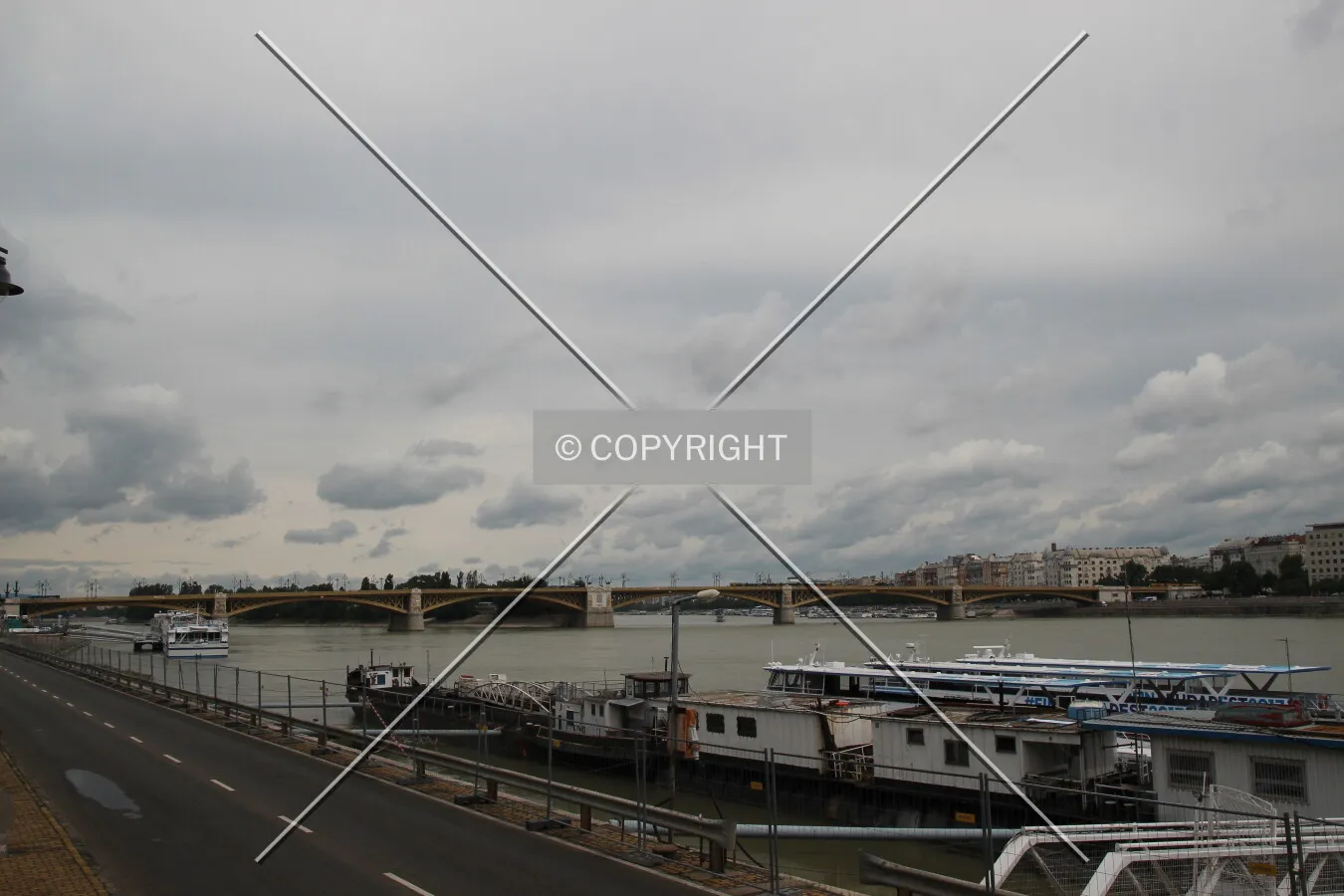 View from the west bank of Danube