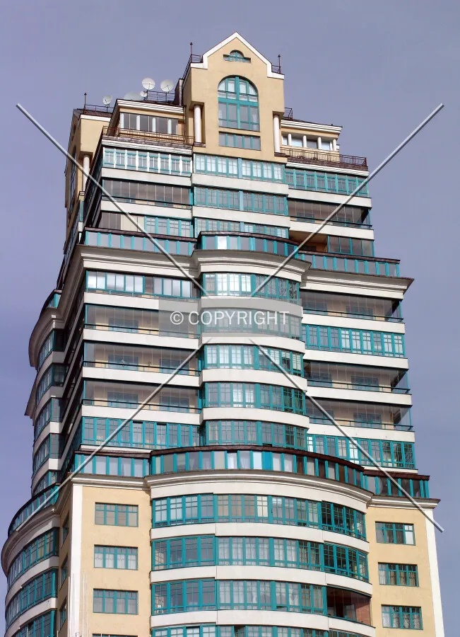The upper floors