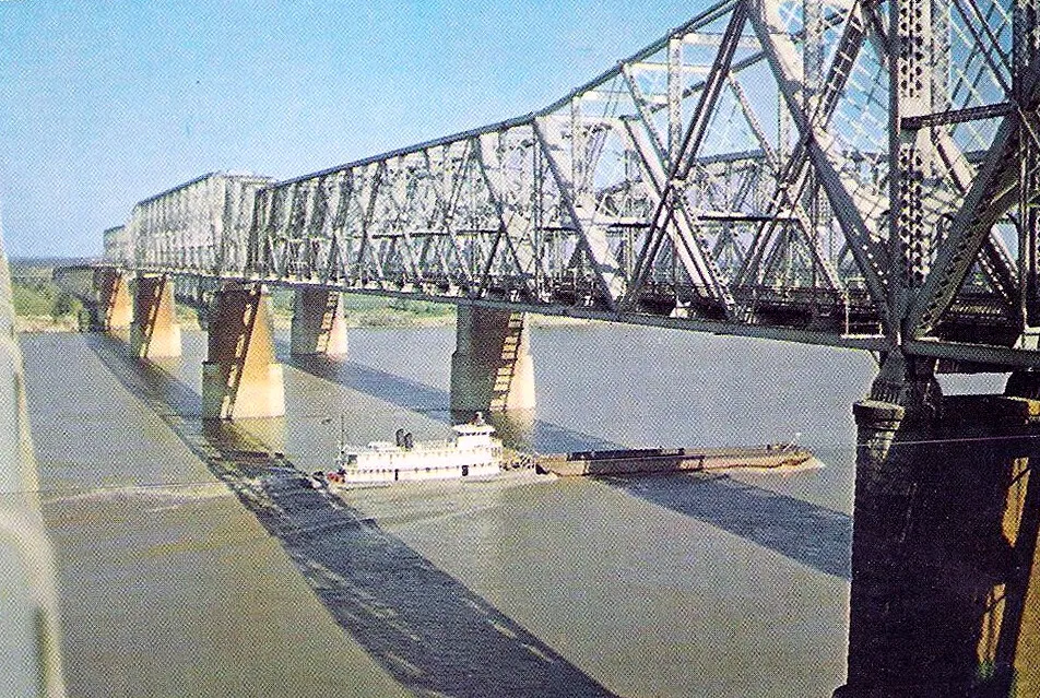 Vintage view from the southeast