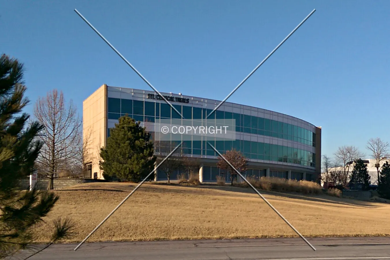 View from the south; February 5, 2015