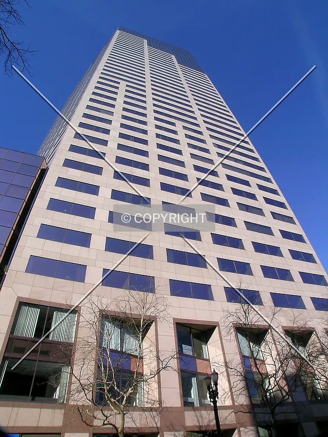 As seen from SW 5th Avenue