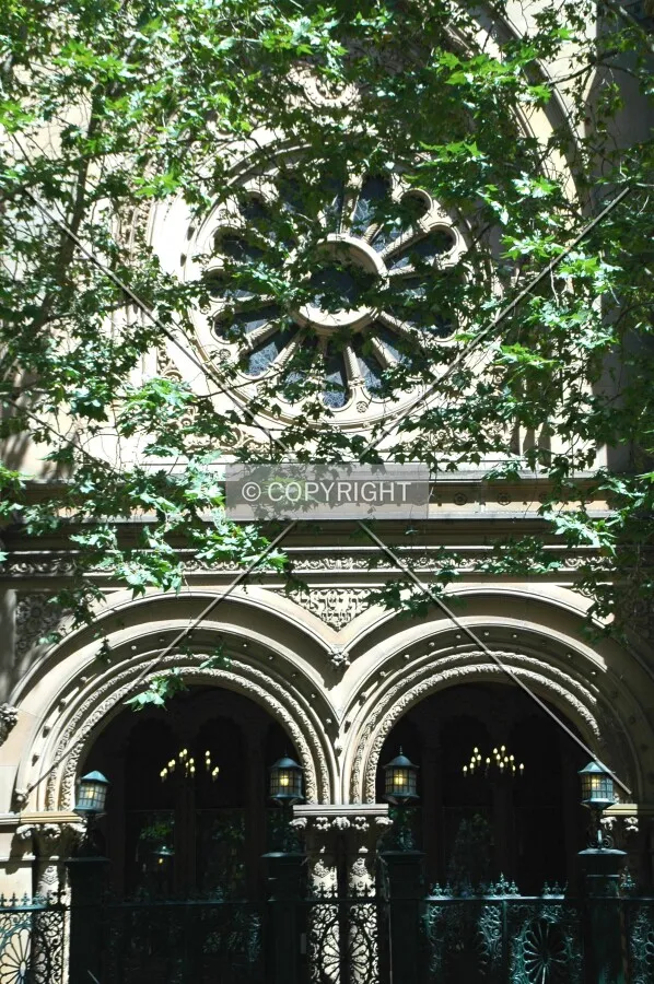 Detail of the eastside
