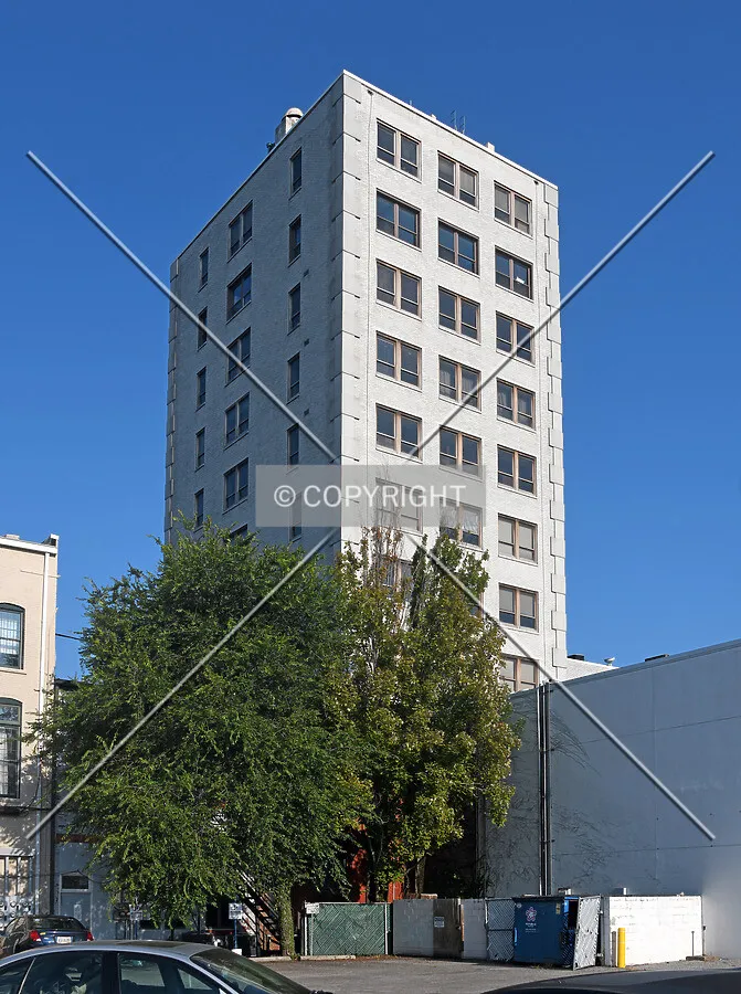 View from the southeast