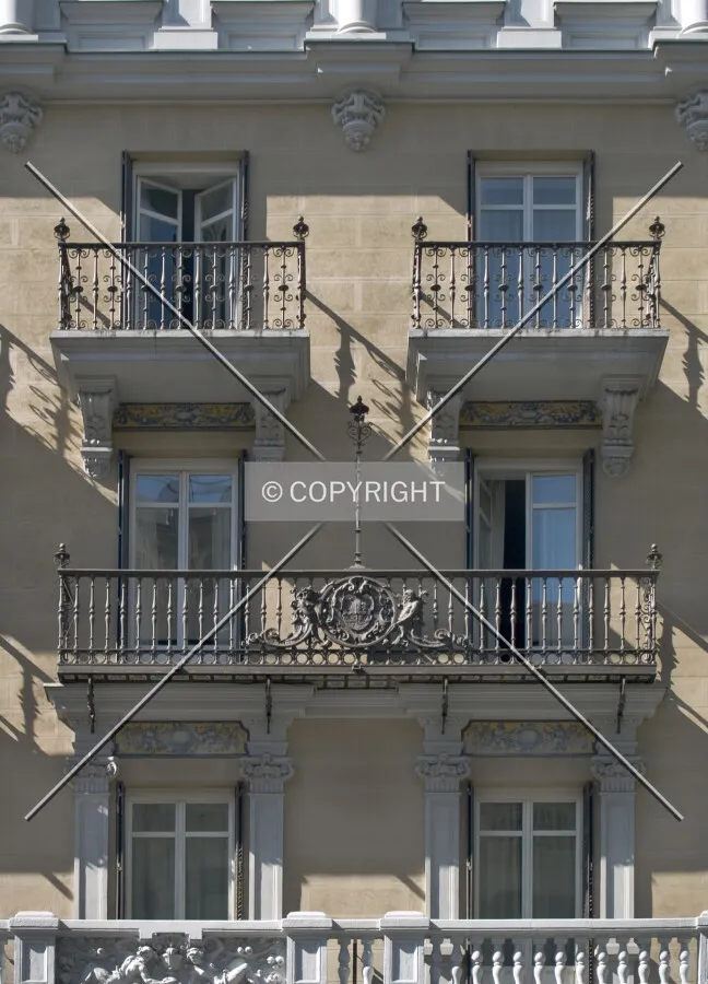Detail of northern façade