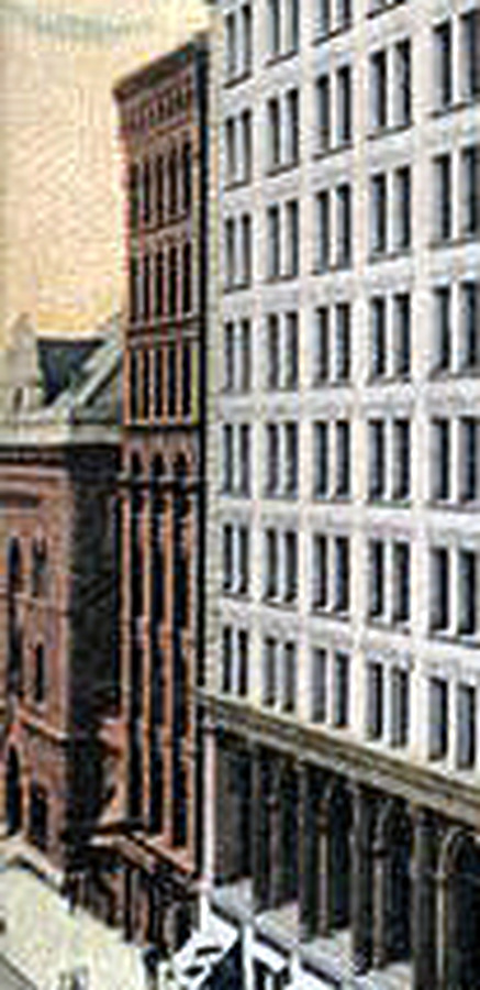 Vintage view from the northeast
