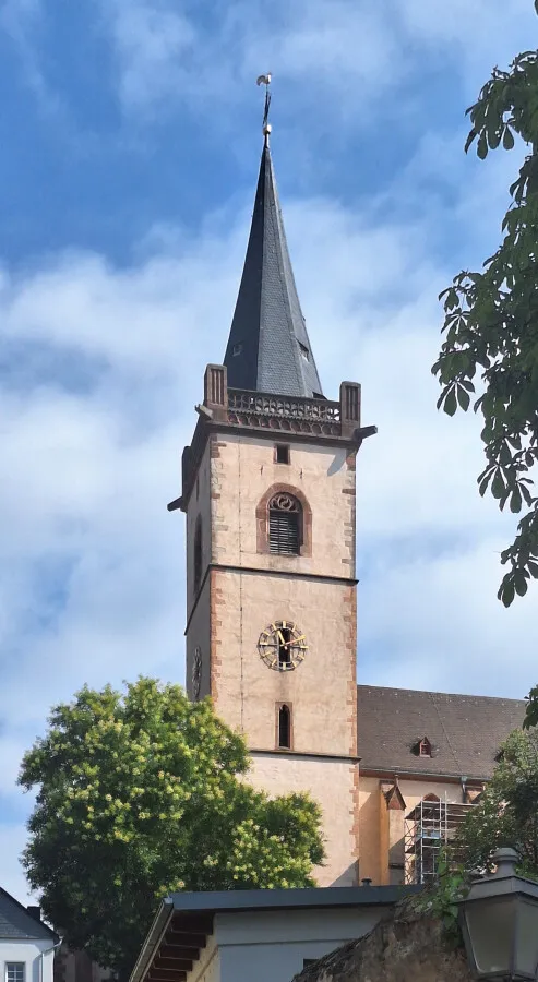 The church tower