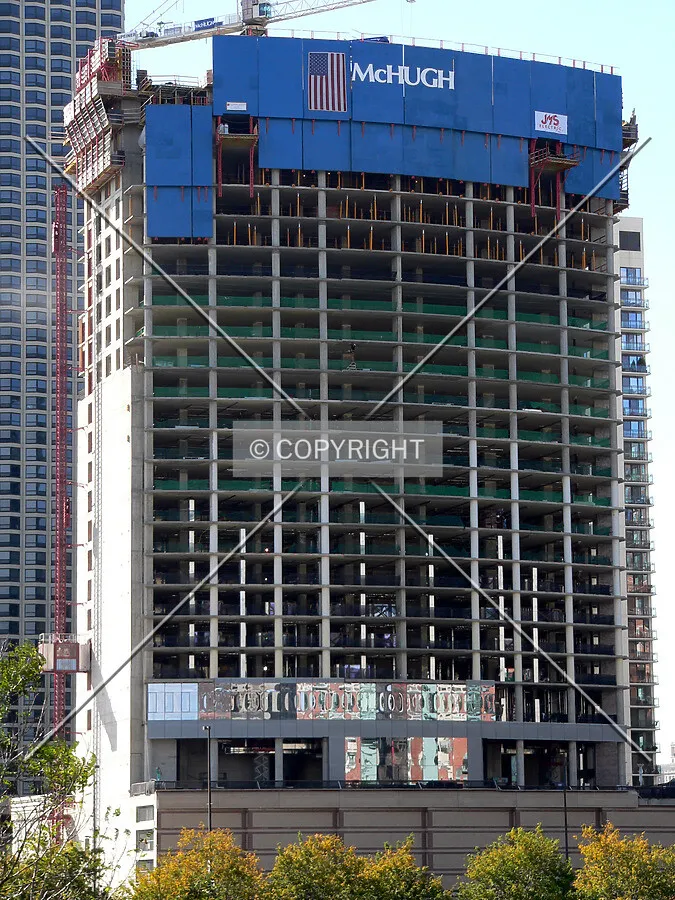 View to the southwest from Lake Shore Drive