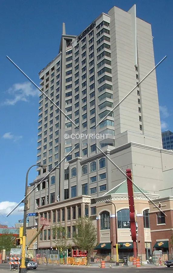 View to the Northeast from 7th Street North - 10 August 2002