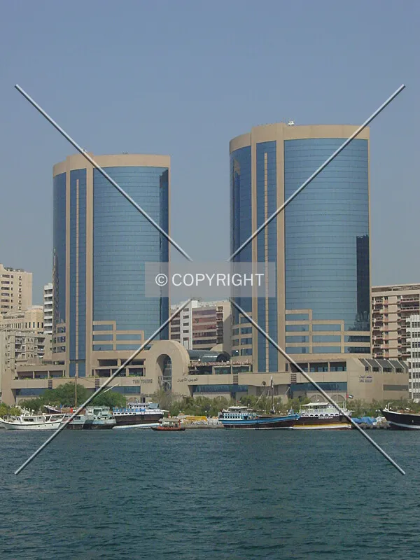 View from across Dubai Creek