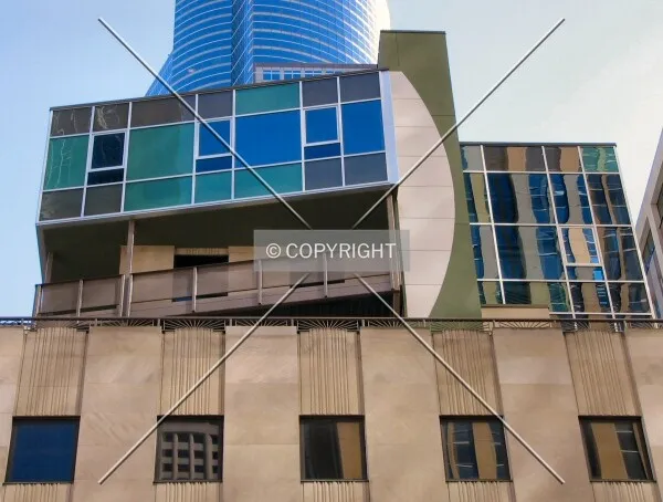 Top floors from Marquette Avenue