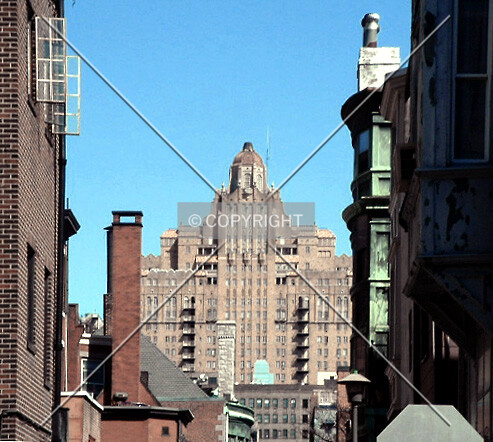 View from the west