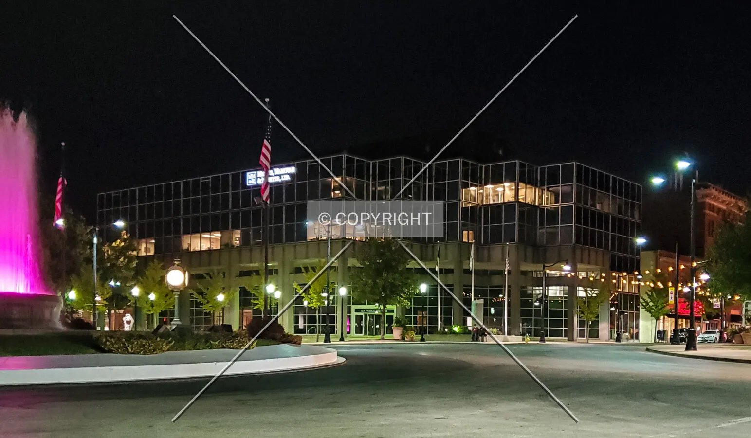 Night view; October 14, 2019