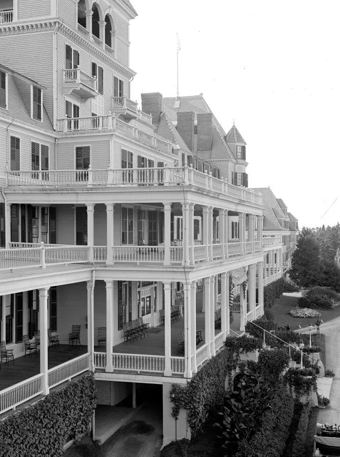 View from the north