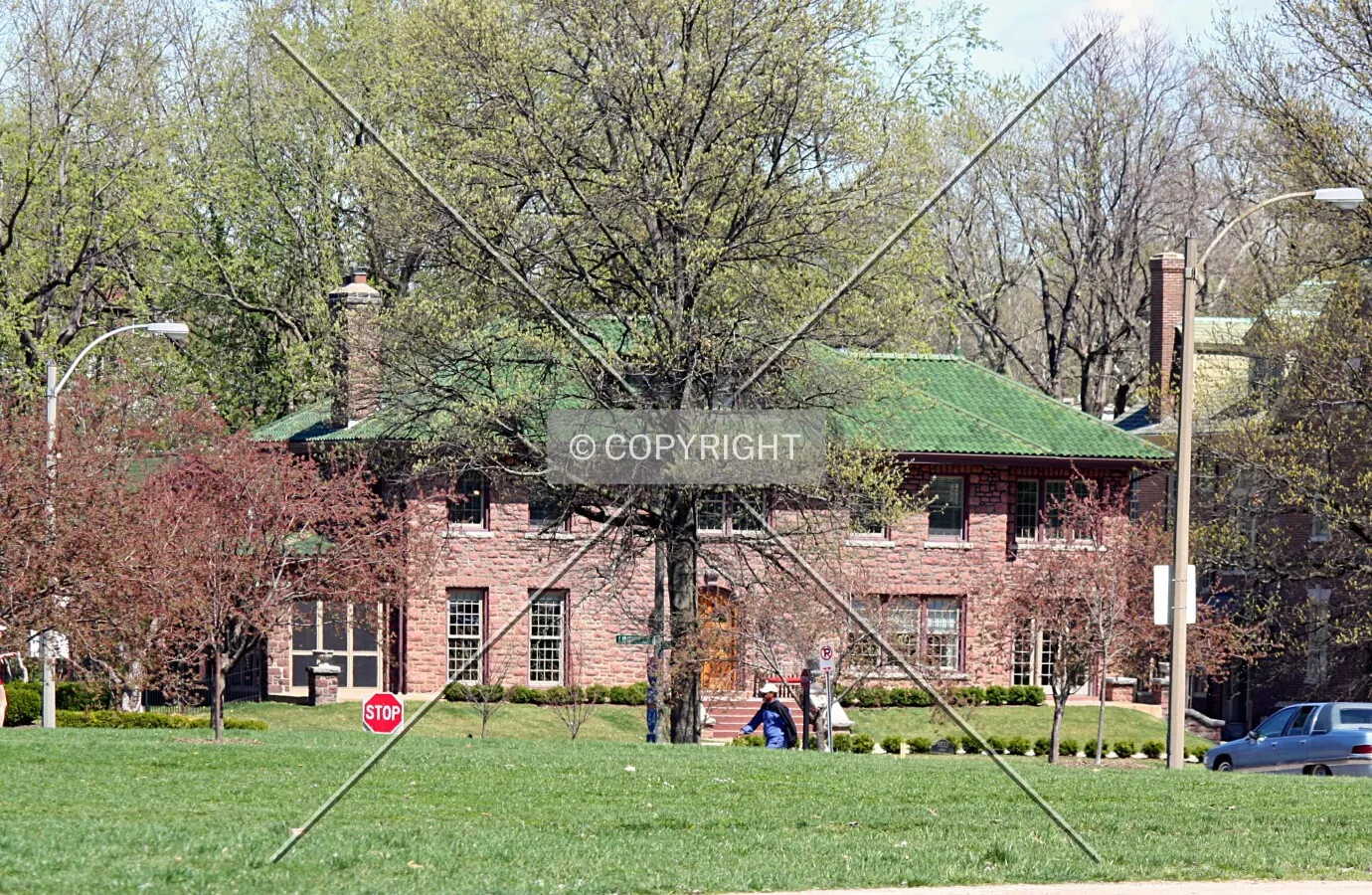 View from the southwest