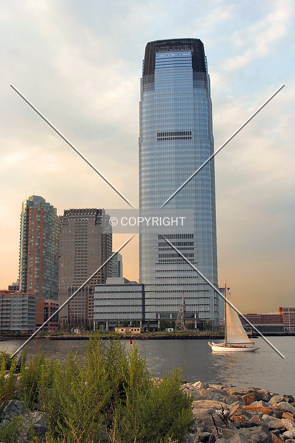 From the south at Liberty State Park