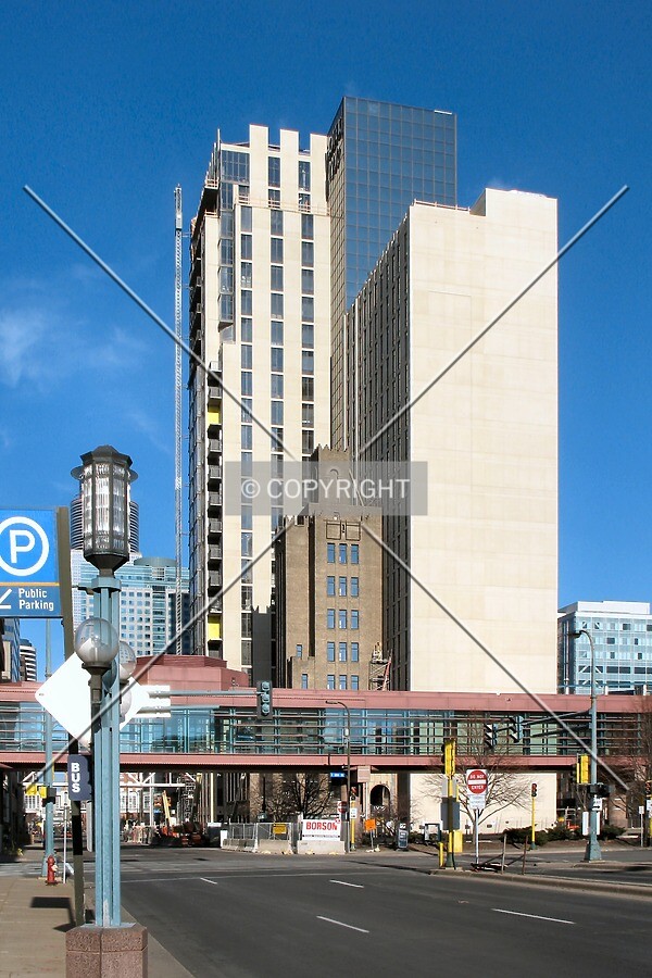 View to the north along 2nd Avenue South