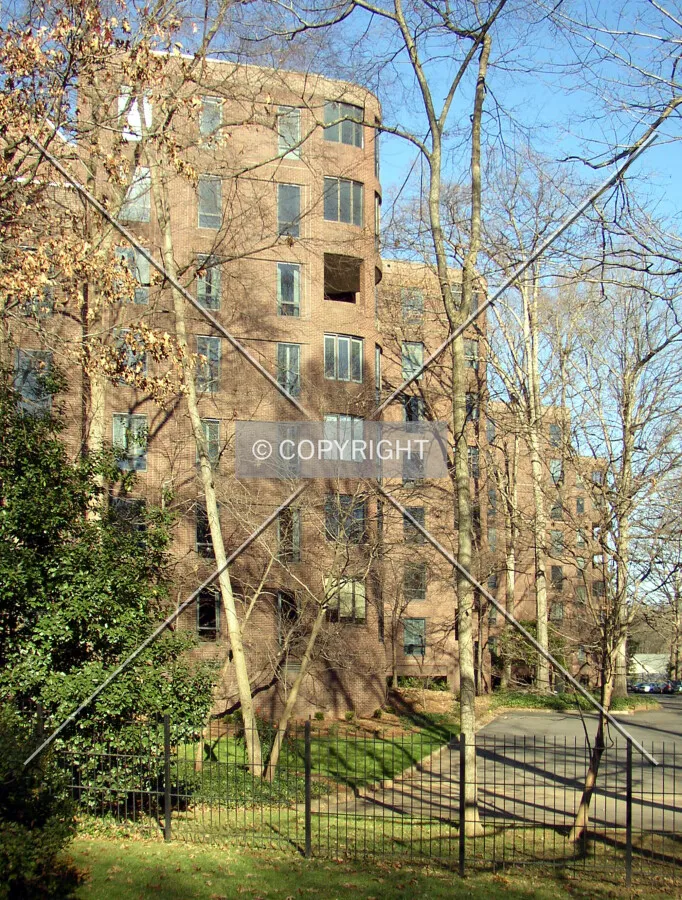 Looking east from Providence Road