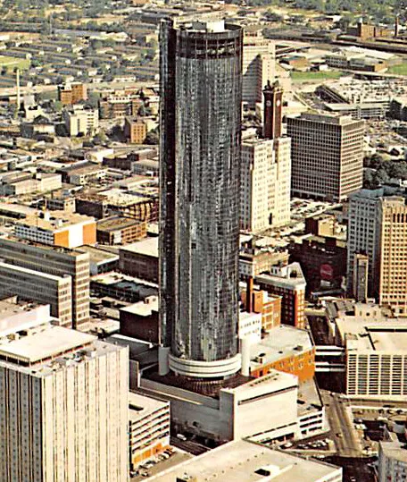 Vintage view from the northwest