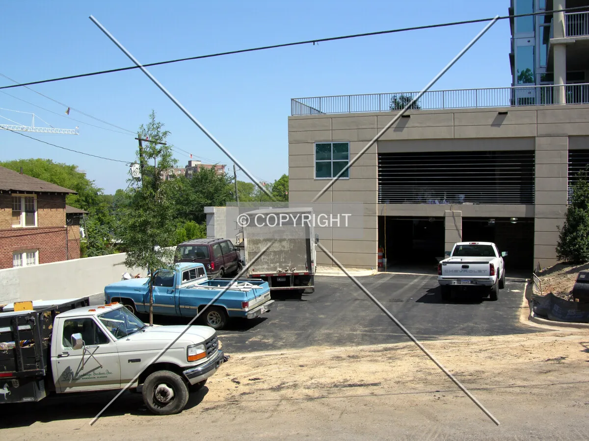 From the south across Caldwell Avenue South