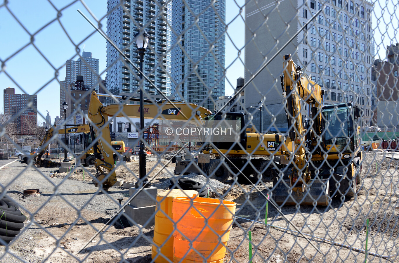 View from the southwest on 34th Street