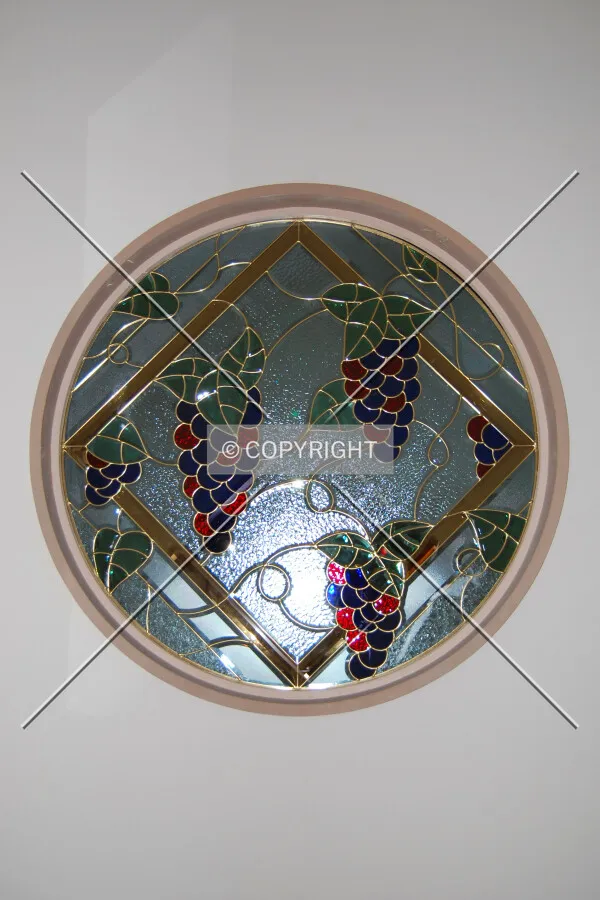 Stained glass window