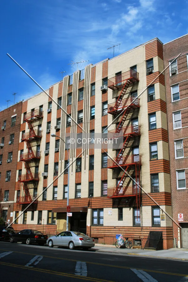 From the southwest along Ocean Avenue