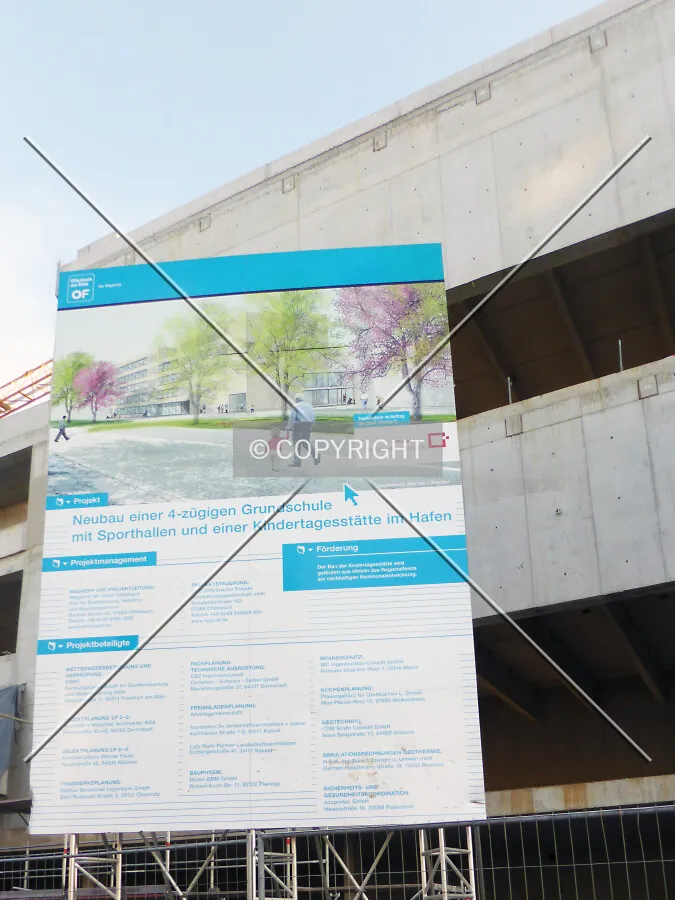 The construction sign