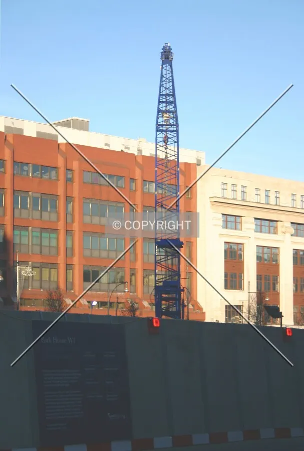 View northeast of the site from Park Street