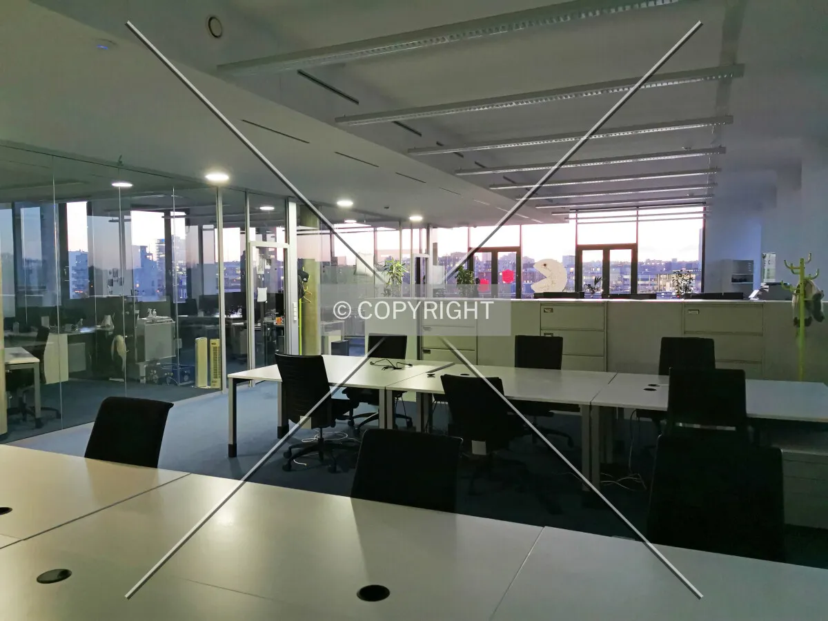 Inside an office