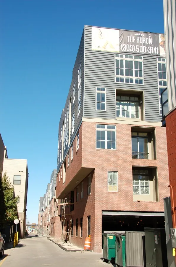 View to the north