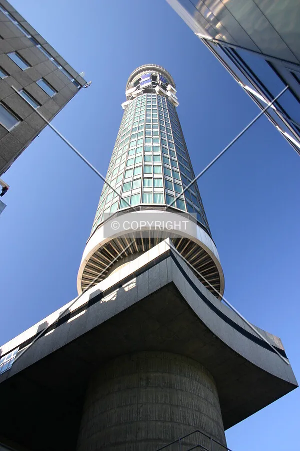 Looking up at the edifice which towers over its surroundings