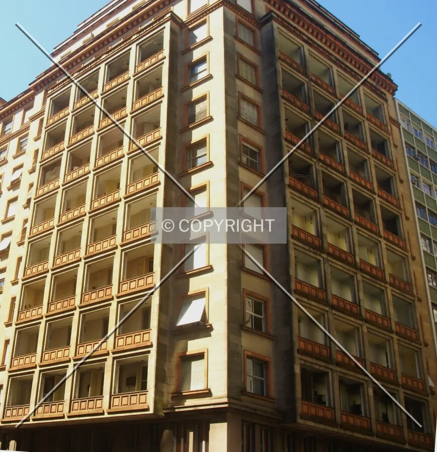 View from the corner of Salgado Filho Avenue and Borges de Medeiros Avenue